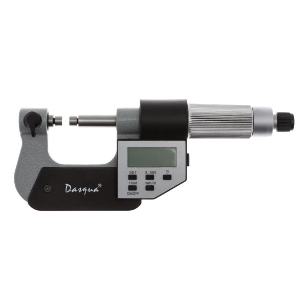 Yleismikrometri Dasqua 509517 digitaalinen 0-25 mm