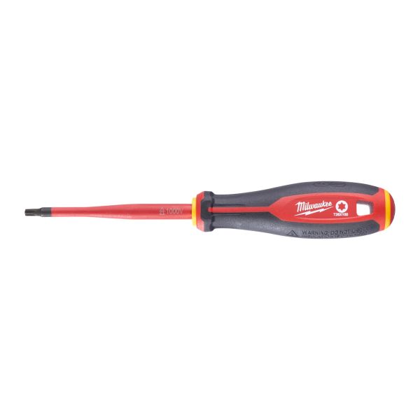 Skruetrækker Milwaukee Tri-Lobe VDE 3-sidet krængningsstabilisatorhåndtag T25 x 100 mm
