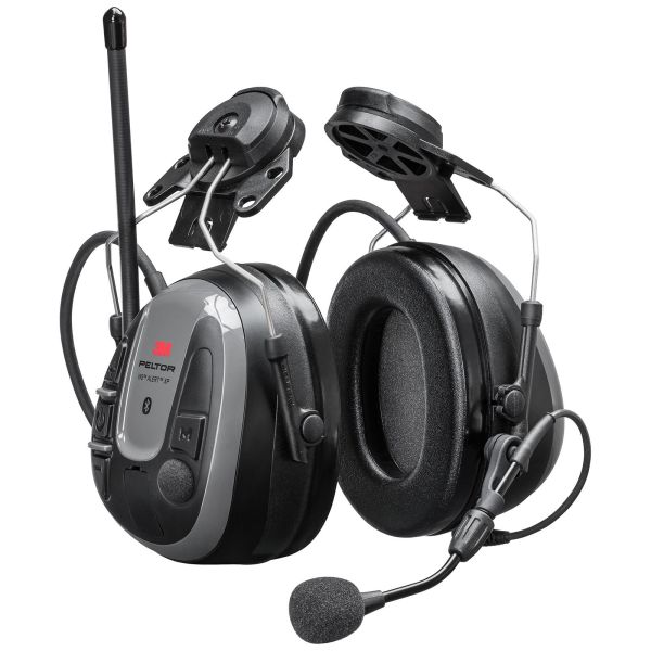 Hørselvern 3M Peltor WS Alert XP Bluetooth & mobilapplikation, hjelmfeste 