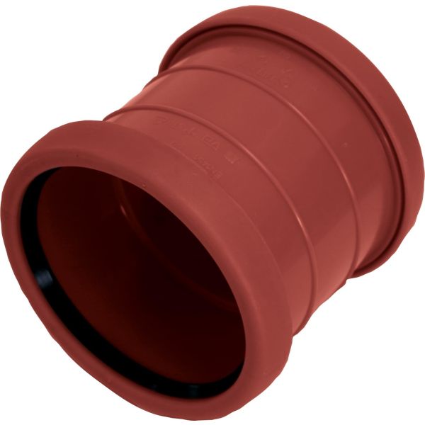 Dubbelmuff Pipelife 2354028  110 PP