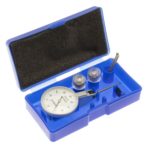 Test indikator Dasqua 509530 0-0,5 mm, med ekstra målespidser 