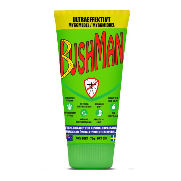 Myggemiddel Bushman BSWE0075G 75 g 