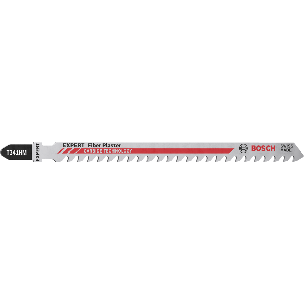 Stikksagblad Bosch Expert T341HM Fiber Plaster 3-pakk 132 mm