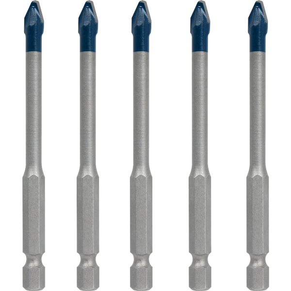 Flisebor Bosch Expert HEX-9 Hardceramic 5-pak 6 x 90 mm