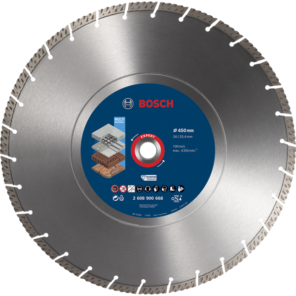 Diamantskæreskive Bosch Expert Multimaterial Ø 450 mm 