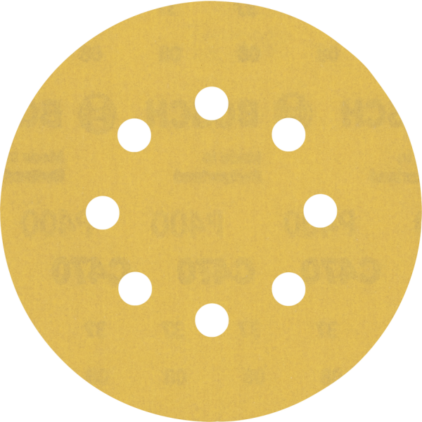 Slipepapir Bosch Expert C470 Ø 125 mm. 50-pakk Ø 125 mm 8 K400 50-pakk