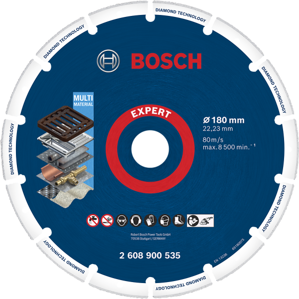 Diamatkapskiva Bosch Expert Diamond Metal Wheel  180 x 22,23 mm