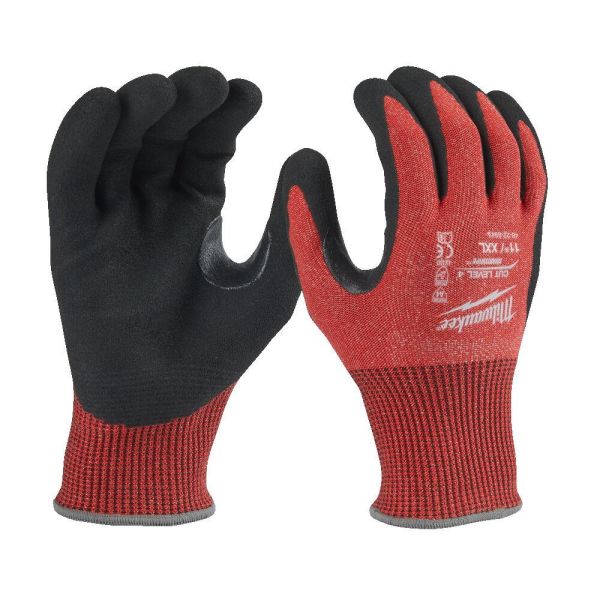 Viiltosuojakäsine Milwaukee 4932479915 nitriiliupotetut, CL4/D XXL/11