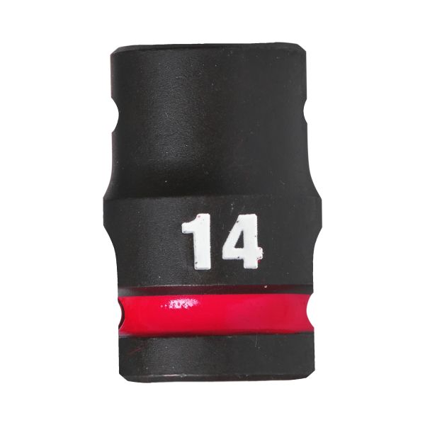 Voimahylsy Milwaukee Shockwave Impact Duty 1/2" nelikulma 14 mm