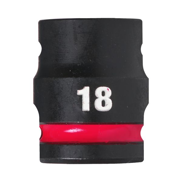 Krafthylsa Milwaukee Shockwave Impact Duty 1/2" fyrkant 18 mm