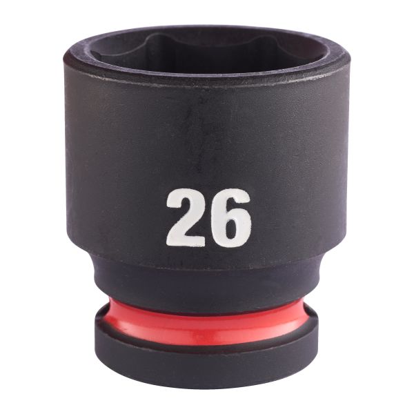 Krafttoppe Milwaukee Shockwave Impact Duty 1/2" firkant 26 mm