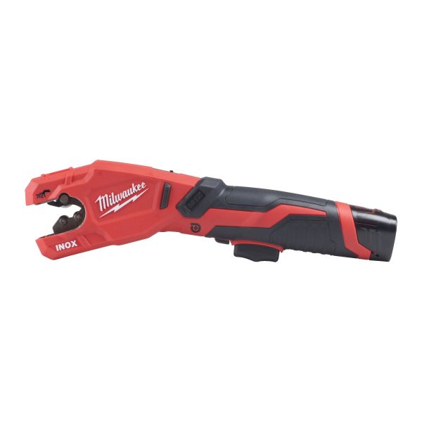 Rørskærer Milwaukee M12 PCSS-202C med 2,0 Ah batteri, etui og oplader 