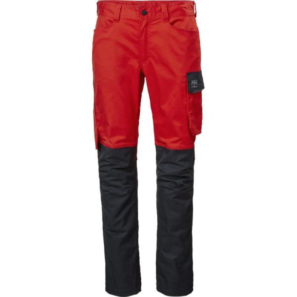 Håndværkerbukser Helly Hansen Workwear Manchester 77523_229 rød/sort Rød/sort C44