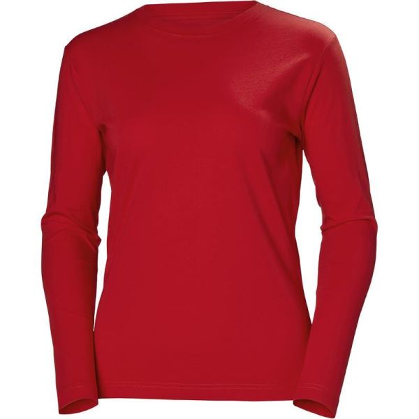 Langermet t-skjorte Helly Hansen Workwear Manchester 79159_220 rød Rød L