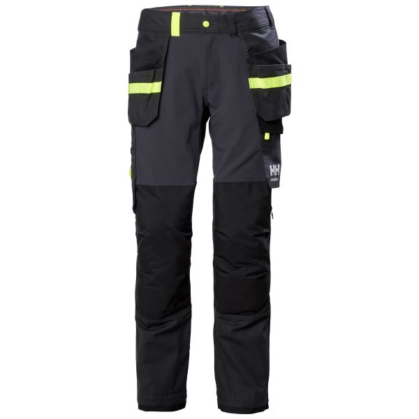 Håndværkerbukser Helly Hansen Workwear Oxford 77405_989 grå/sort Grå/sort Størrelse C50
