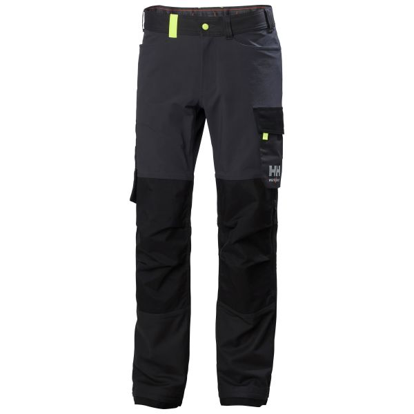 Håndværkerbukser Helly Hansen Workwear Oxford 77407_989 grå/sort Grå/sort Størrelse C146