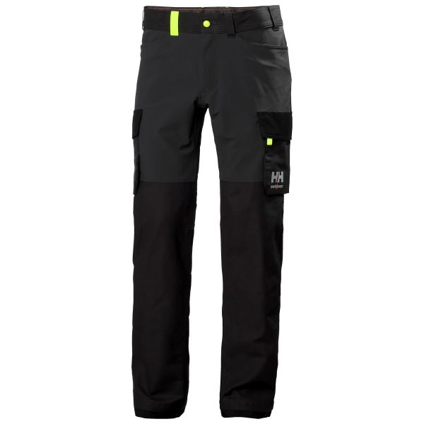 Håndværkerbukser Helly Hansen Workwear Oxford 77408_989 grå/sort Grå/sort Størrelse C58