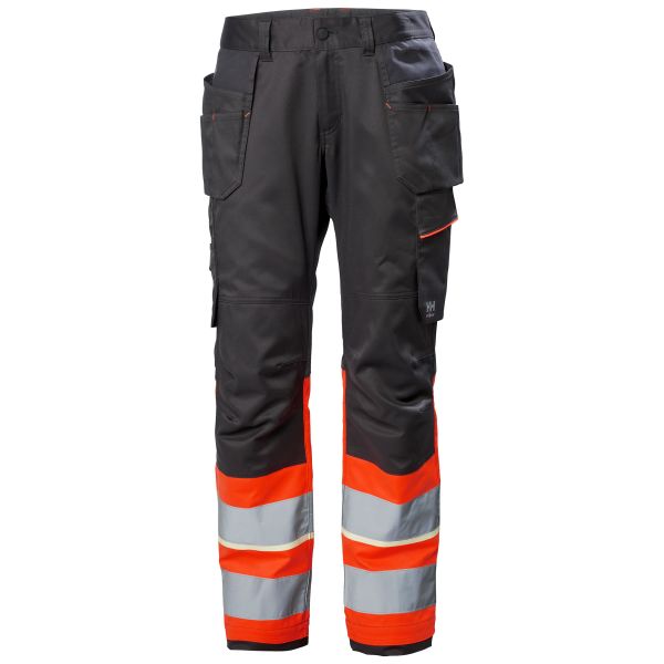 Håndværkerbukser Helly Hansen Workwear UC-ME 77511_169 rød/sort Rød/sort Størrelse D92