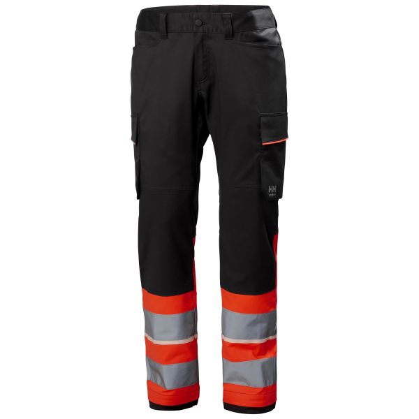 Håndværkerbukser Helly Hansen Workwear UC-ME 77515_169 bemærk, sort/rød Hi-Vis, Sort/Rød C146