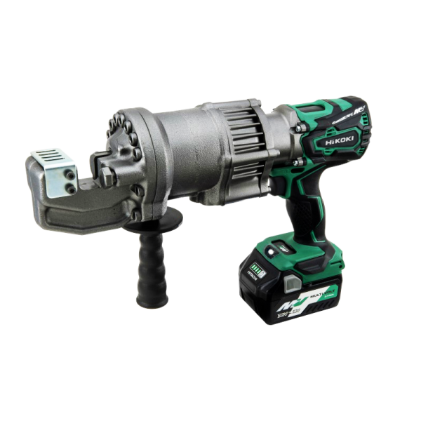 Armeringsklemme HiKOKI DC20MV med batteri og oplader 