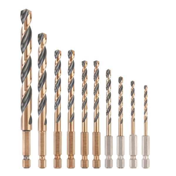 Multimaterialbor Dewalt DT20620-QZ HSS-G, 10 deler 