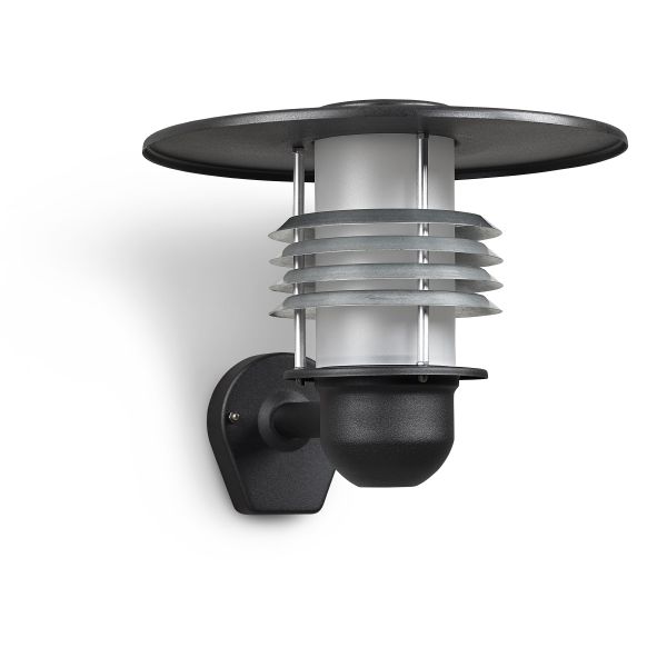 Vægarmatur Westal Arnäs 10 W, 393 lm, 356 x 420 mm Sort, sandblæst