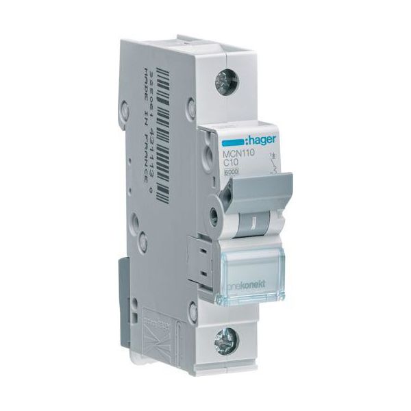 Miniatyrbryter Hager MCN132 1-polet, 6 kA, C-karakteristikk 32A