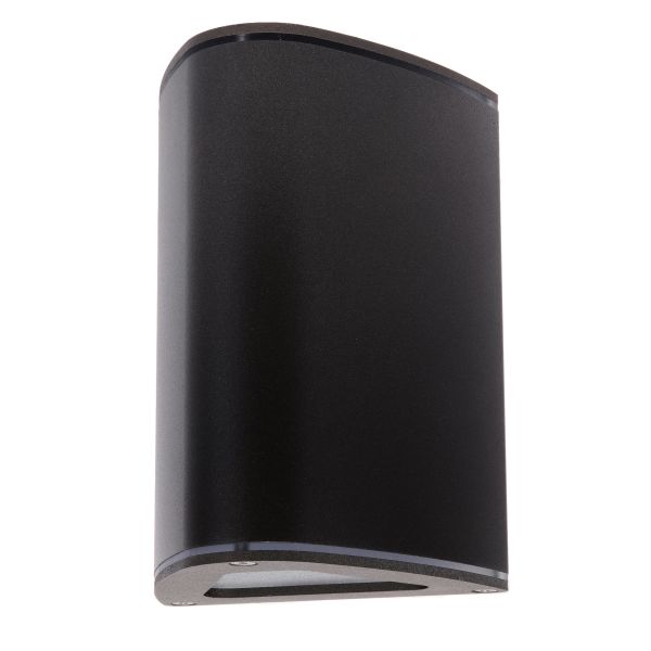 Veggarmatur Westal Trius II 20 W, 1200 lm, 3000 K Svart