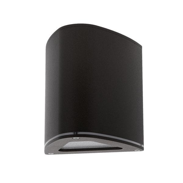 Veggarmatur Westal Trius I 10 W, 600 lm, 3000 K Svart