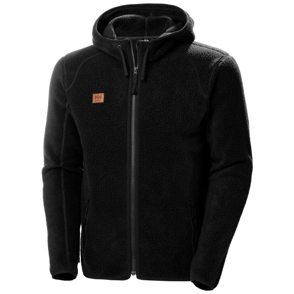 Luvtröja Helly Hansen Workwear HERITAGE PILE 72183_990 svart, fiberpäls S Svart
