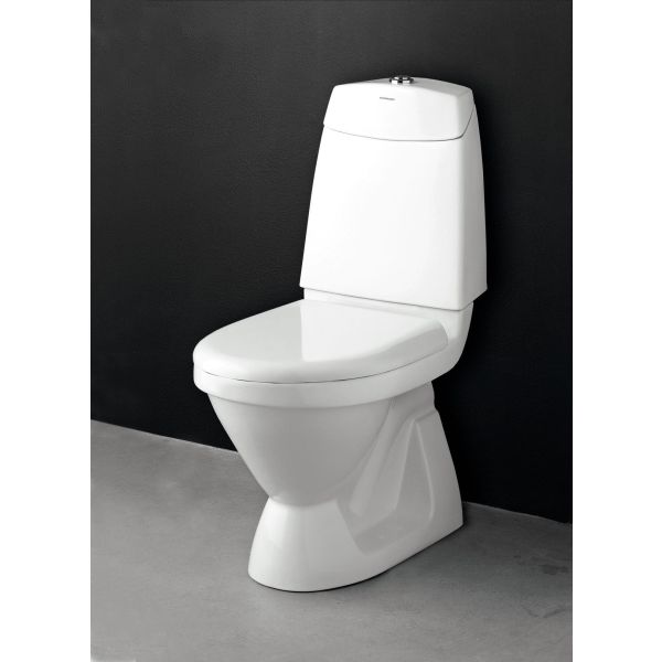 WC-istuinkansi Svedbergs 90639 valkoinen, tavallisesti sulkeutuva 
