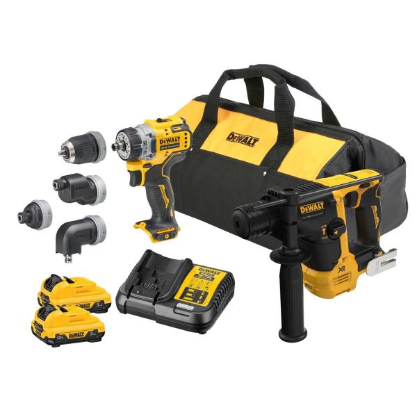 Værktøjspakke Dewalt DCK2101L2-QW  