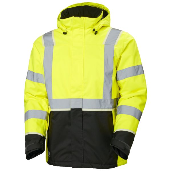 Talvitakki Helly Hansen Workwear UC-ME 71355_369 huomioväri, keltainen/musta Huomioväri, Keltainen/Musta XS