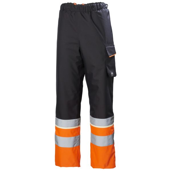 Talvihousut Helly Hansen Workwear UC-ME 71455_269 huomioväri, musta/oranssi Huomioväri, musta/oranssi XXL
