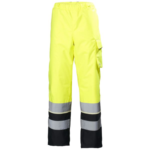 Talvihousut Helly Hansen Workwear UC-ME 71456_369 huomioväri, keltainen/musta Huomioväri, keltainen/musta XXL
