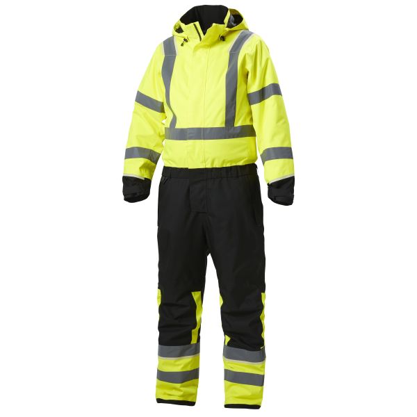 Vinteroveralls Helly Hansen Workwear UC-ME 71555_369 Bemærk, gul/sort Hi-Vis, gul/sort XXL