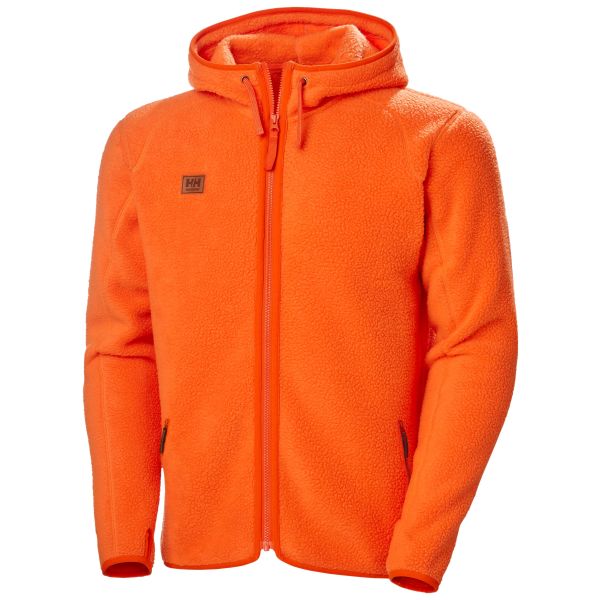 Pelsfiberjakke Helly Hansen Workwear Heritage 72183_290 med hætte, orange orange L