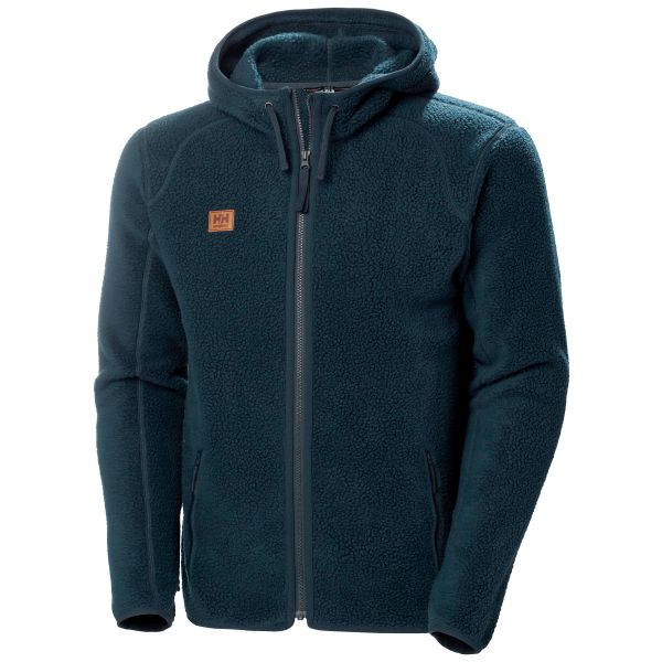 Pelsfiberjakke Helly Hansen Workwear Heritage 72183_590 Med hætte, marineblå Marine blå 3XL