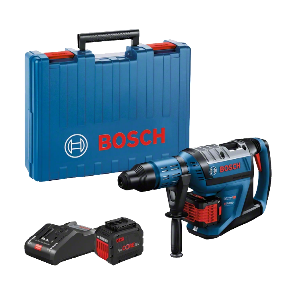 Borrhammare Bosch GBH 18V-45 C med batteri och laddare 