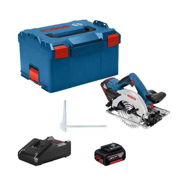 Metalrundsav Bosch GKS 18V-57 G med batteri og oplader 