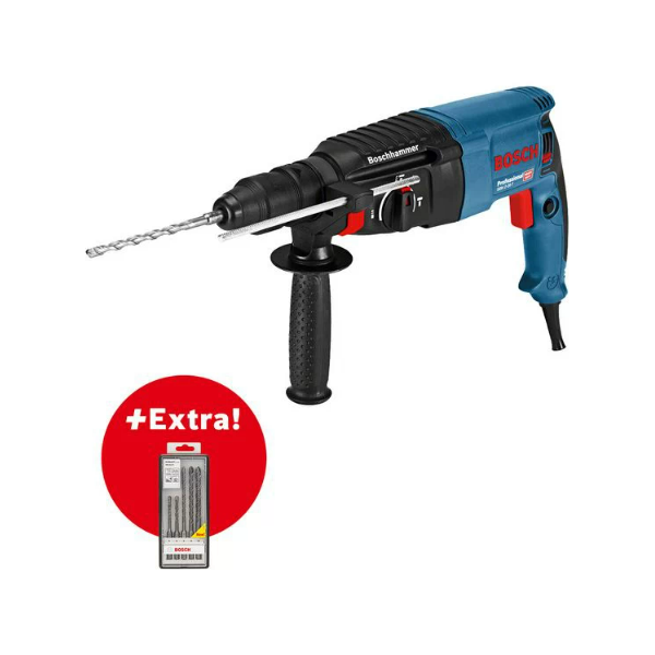 Slagboremaskine Bosch GBH 2-26 F uden batteri og oplader 