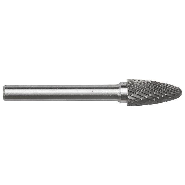 Hårdmetallfil PELA 76953 roterande, rundbågeformad 10 mm