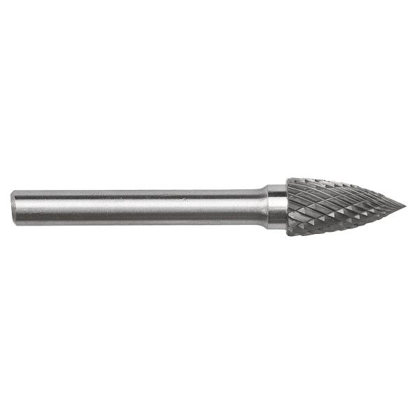Kovametalliviila PELA 76942 pyörivä, terävä kaari 10 mm
