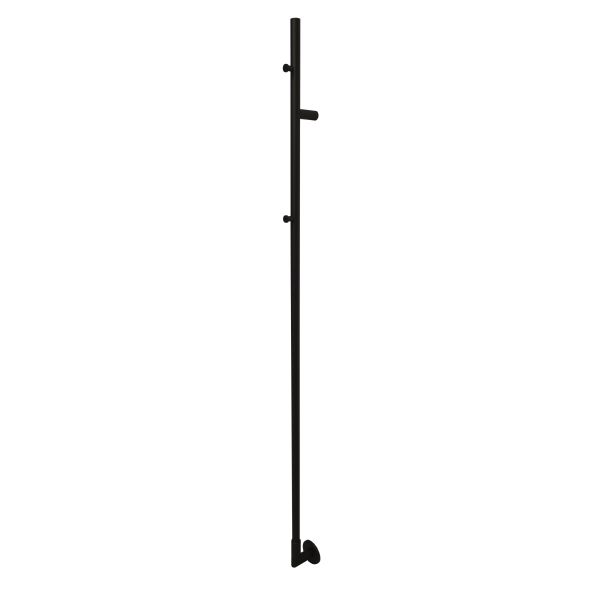 Pyyhekuivain Somatherm 90-T 80x900 mm Musta