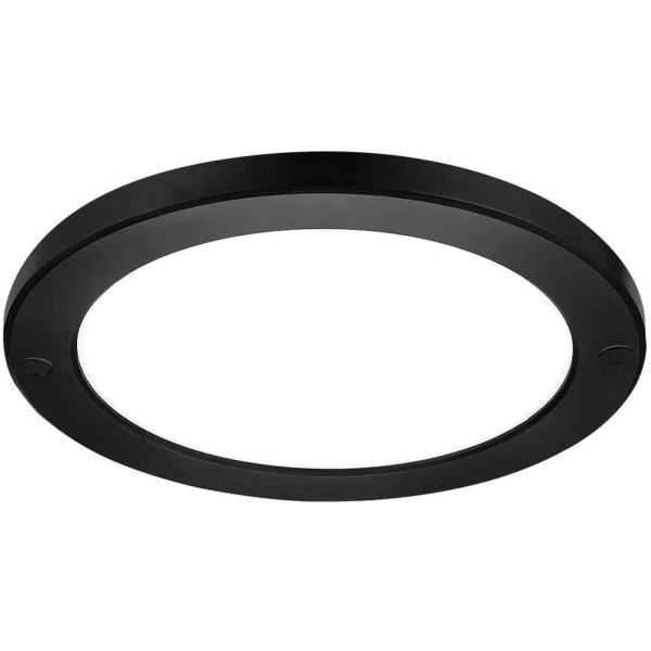 Plafond Aneta Lighting ECO Light 71227-15 Ø220x18 mm, svart 