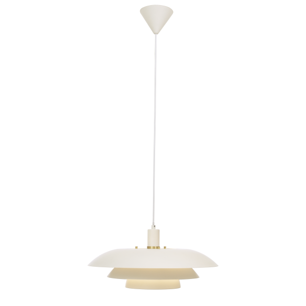 Taklampa Aneta Lighting Epsilon 15108-01 Ø45 cm, E27, vit 