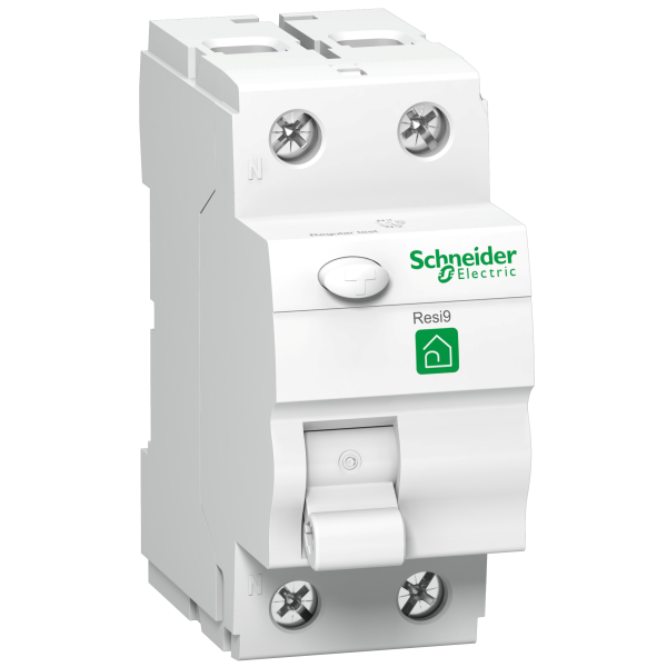 Jordfeilbryter Schneider Electric R9R01263 2-P, klasse A, 230 V AC 63 A