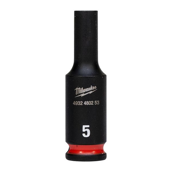 Kraftpipe Milwaukee 4932480253 1/4", SHOCKWAVE, dybde 5 mm