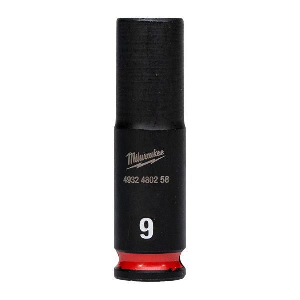 Kraftpipe Milwaukee 4932480258 1/4", SHOCKWAVE, dybde 9 mm