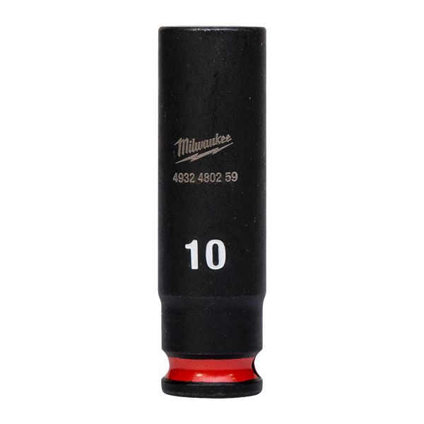 Kraftpipe Milwaukee 4932480259 1/4", SHOCKWAVE, dybde 10 mm